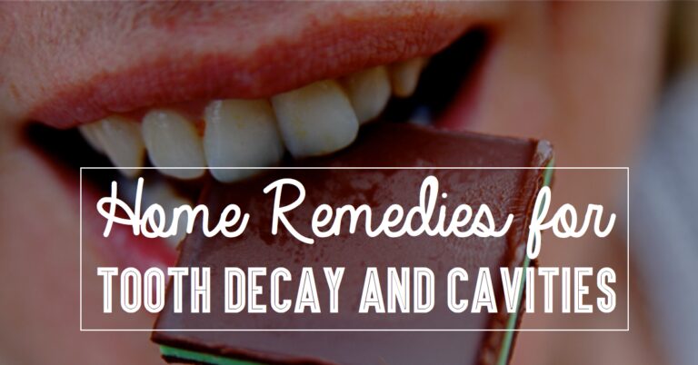 home remedy to repair cavities and tooth decay