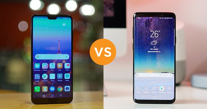 Huawei P20 Pro vs. Galaxy S9