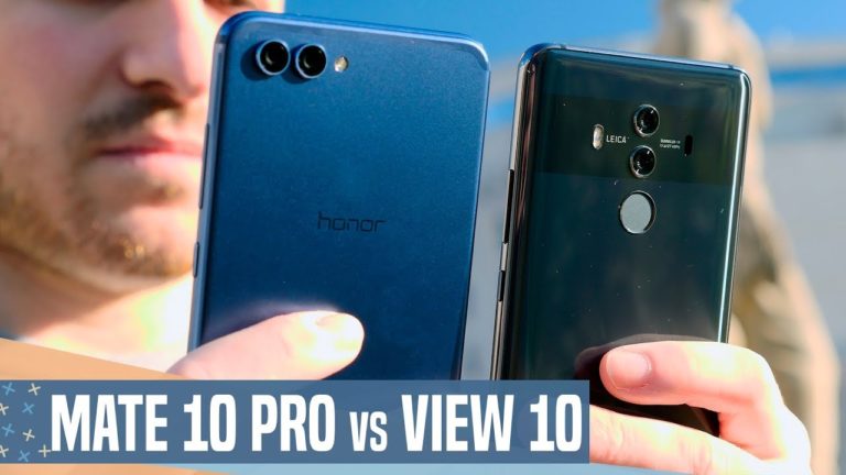 Honor View 10 vs Huawei Mate 10 Pro